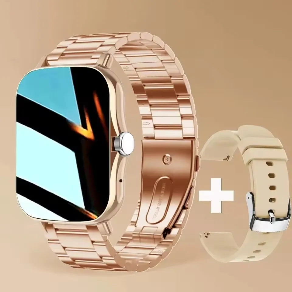Smart Watch For Men Women Gift Sports Fitness Watch Bluetooth Call Digital Heart Rate Monitor Smartwatch GPS Tracking Wristwatch
