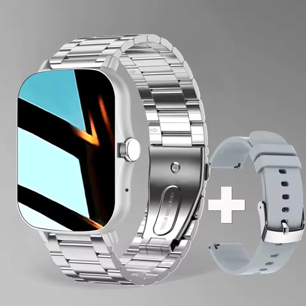 2026 New 1.83-inch Smart Watch Bluetooth Talk Full Touch Screen Heart Rate Monitoring Sports Fitness Smartwatch Men Women Gifts