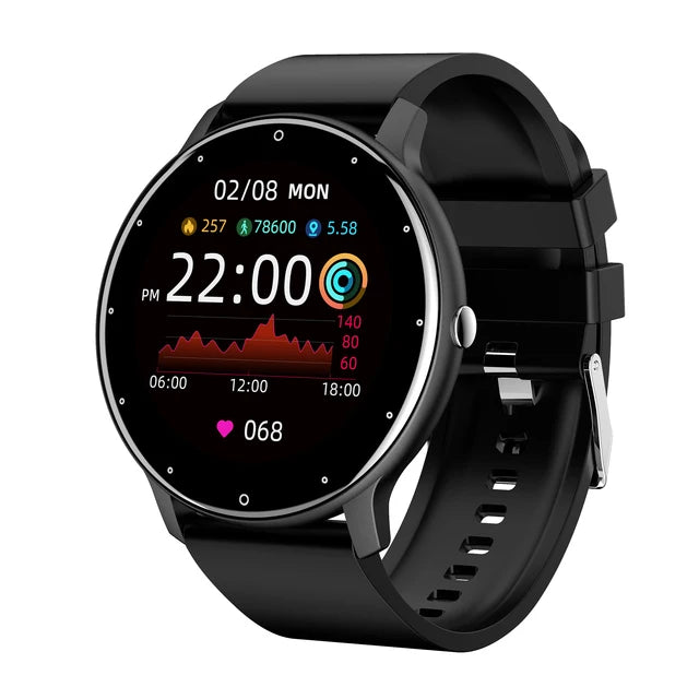 NEW ZL02 Men Smart Watch Heart Monitor Wireless Call Fitness IP68 Waterproof Sports Women Smartwatch for IOS Android Phones 2026