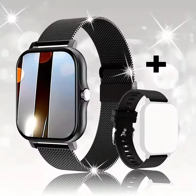 Smart Watch For Men Women Gift Sports Fitness Watch Bluetooth Call Digital Heart Rate Monitor Smartwatch GPS Tracking Wristwatch