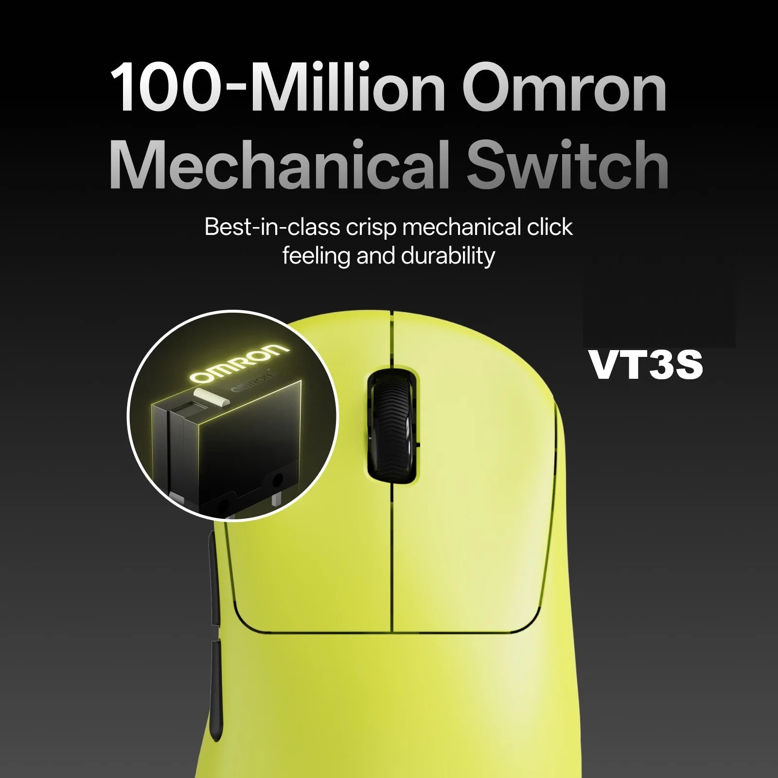 Rapoo VT3S /VT3S MAX GEN-2 Wireless Gaming Mouse True 8K Wireless Polling Rate 49g Ultra Lightweight Up to 750Hr Battery Life
