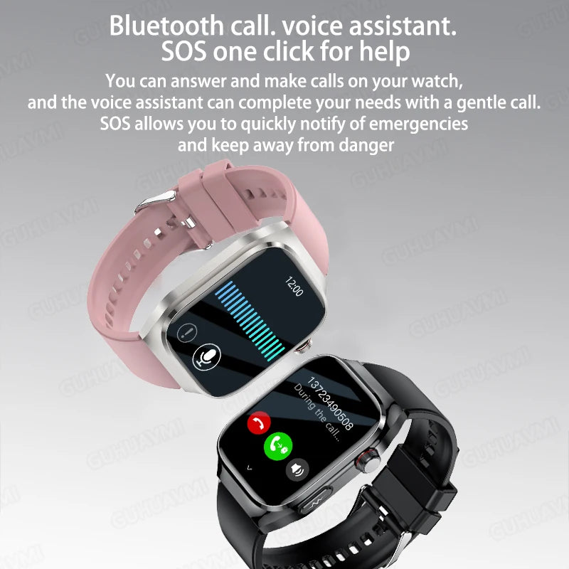 2026 New Women Smart Watch with BMI measurement Menstrual Cycle ECG Heart Rate Blood Oxygen Sleep Fitness Tracker Smart bracelet