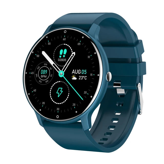 NEW ZL02 Men Smart Watch Heart Monitor Wireless Call Fitness IP68 Waterproof Sports Women Smartwatch for IOS Android Phones 2026