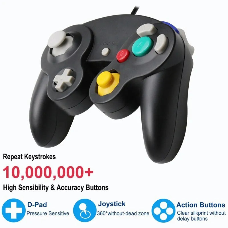 USB Wired Controller For Nintend Switch Gamepad For NGC GC Port Gamecube For GC Controle For PC For Switch Accessories