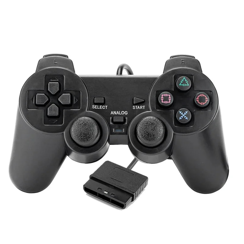 Wired Analog Controller Gamepad Joystick Joypad for PS2 Console Dual Shock Vibration Joypad Wired Controller