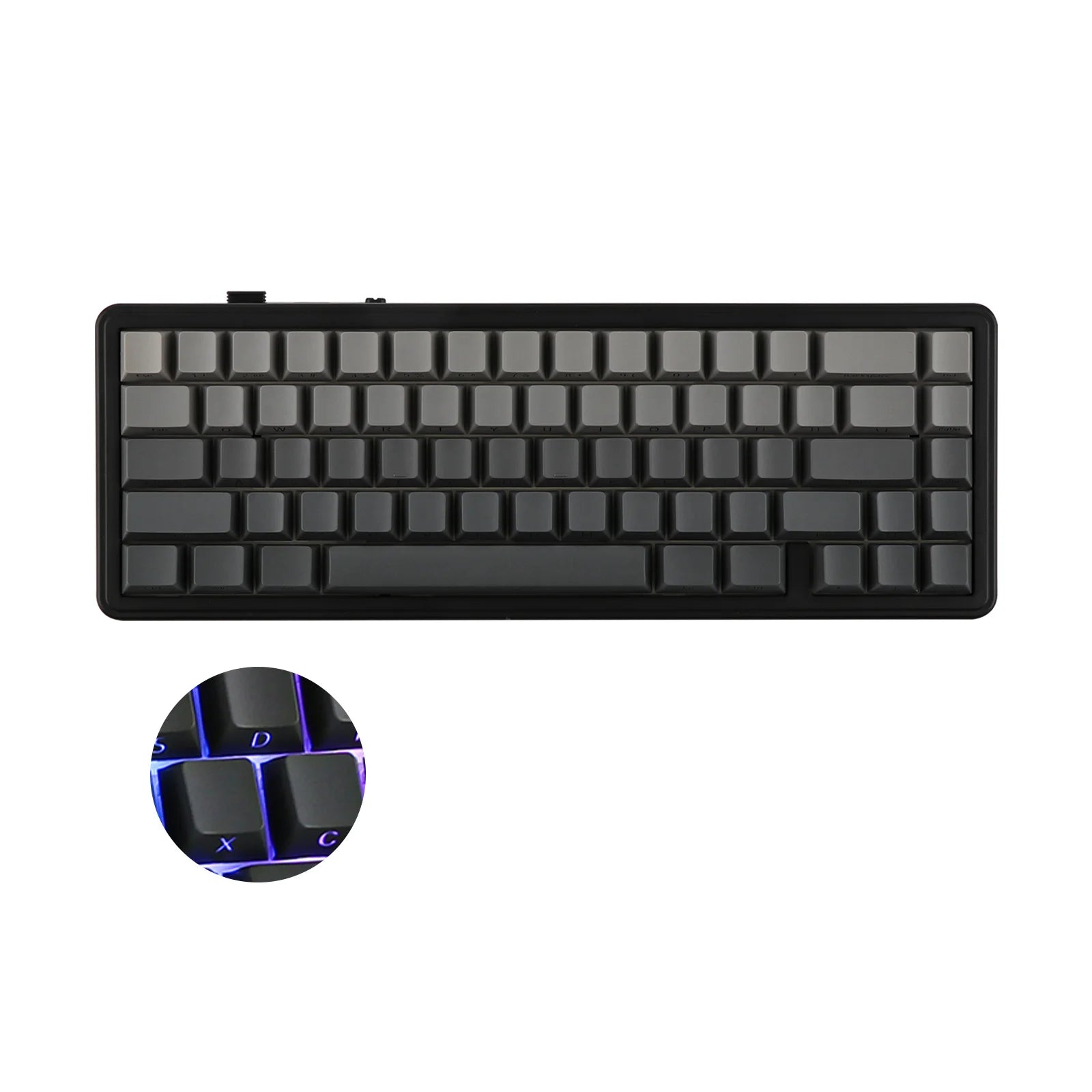 EPOMAKER x AULA F65 65% Layout Hot-Swap Gasket-mounted Wired Bluetooth 2.4G Wireless Mechanical Keyboard