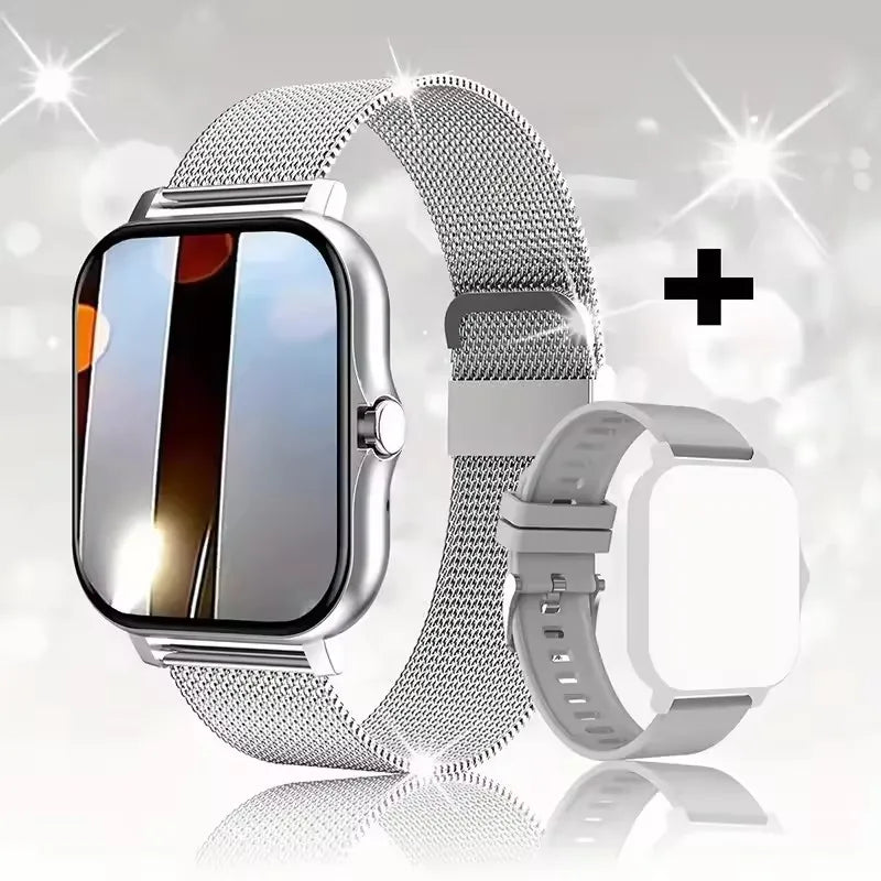 Smart Watch For Men Women Gift Sports Fitness Watch Bluetooth Call Digital Heart Rate Monitor Smartwatch GPS Tracking Wristwatch