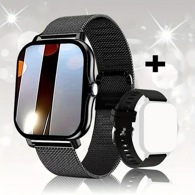 1.83'' Sport Smart Watch Fitness Clock Health Monitor Waterproof Smartwatch Wireless Call Watches for Men Women IOS Android 2026