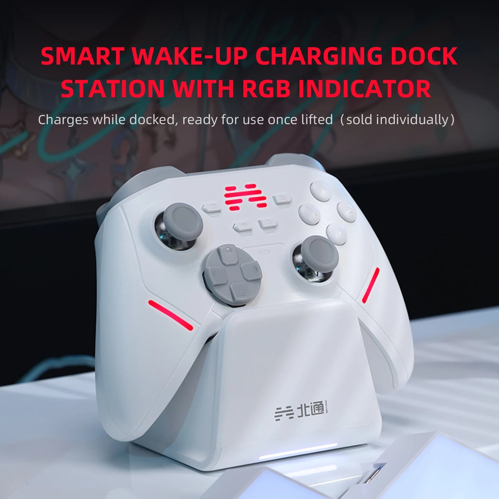 BEITONG Kunpeng20/ KP20 Wireless Gaming Controller TMR Joysticks Hall Effect Triggers Gamepad for PC/Switch/Switch 2/Phone