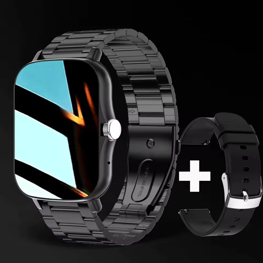 2026 New 1.83-inch Smart Watch Bluetooth Talk Full Touch Screen Heart Rate Monitoring Sports Fitness Smartwatch Men Women Gifts